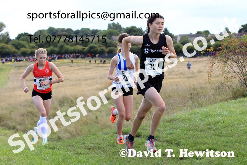 Girls under-15s, 2022 Start Fitness NEHL, Wrekenton. Photo: David T. Hewitson/Sports for All Pics